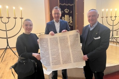 Josef Oster engagiert sich für jüdisches Leben im Land