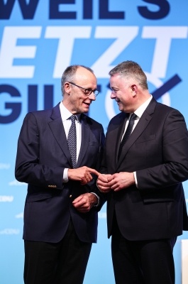 Friedrich Merz sorgt in Morbach für Begeisterung